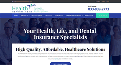 Desktop Screenshot of healthreformteam.com
